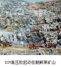 DSV高压软起动在朝鲜某矿